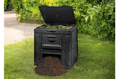 Компостер Keter E-composter (без основания) полипропилен черный Фото 6