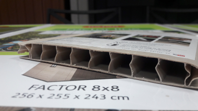 Сарай пластиковый Keter Factor 6х6 полипропилен бежевый, серо-коричневый Фото 22