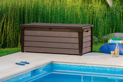 Сундук пластиковый Keter Brushwood Storage Box полипропилен коричневый Фото 7