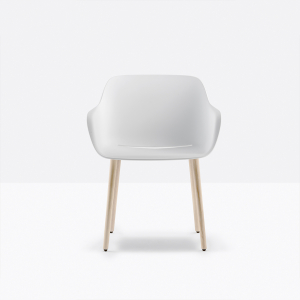 Кресло пластиковое PEDRALI Babila XL сталь, ясень, стеклопластик Фото 8