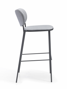 Стул барный с обивкой Gaber Nuta Light Stool 77 металл, ткань Фото 12