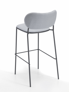 Стул барный с обивкой Gaber Nuta Light Stool 77 металл, ткань Фото 14
