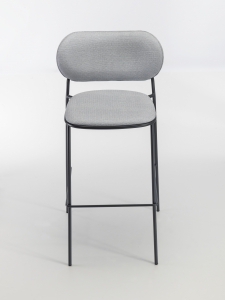 Стул барный с обивкой Gaber Nuta Light Stool 77 металл, ткань Фото 16