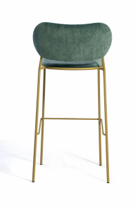 Стул барный с обивкой Gaber Nuta Light Stool 77 металл, ткань Фото 11