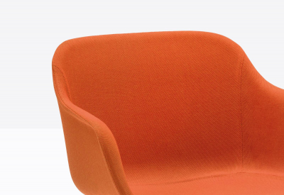 Кресло с обивкой PEDRALI Babila XL сталь, полипропилен, ткань, пенополиуретан Фото 20