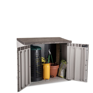 Шкаф для садового инвентаря Toomax Storer Plus пластик коричневый, серо-коричневый Фото 11