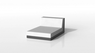 Шезлонг-лежак мягкий Vondom Pixel Basic полиэтилен, ткань Фото 18