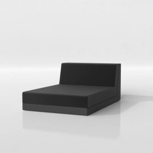 Шезлонг-лежак мягкий Vondom Pixel Basic полиэтилен, ткань Фото 25