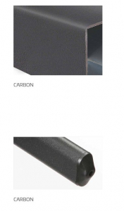 Зонт профессиональный 2.9х2.9 м Scolaro Astro Carbon алюминий, акрил черный Фото 6