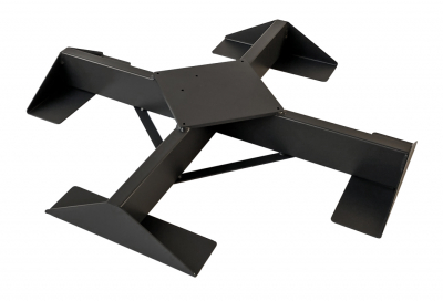Зонт профессиональный двухкупольный 3.5х7.5 м Scolaro Galaxia Dual T Carbon алюминий, акрил антрацит, слоновая кость Фото 11
