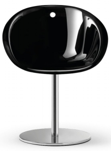 Кресло пластиковое вращающееся PEDRALI Gliss сталь, чугун, поликарбонат Фото 1