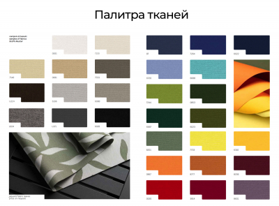 Зонт профессиональный телескопический 6х6 м Crema Adone алюминий, акрил Фото 2
