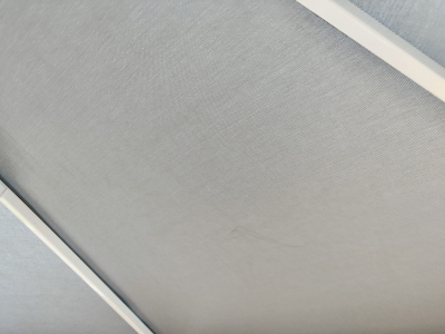 Зонт пляжный профессиональный THEUMBRELA SEMSIYE EVI Kiwi Clips алюминий, олефин белый, серый Фото 5
