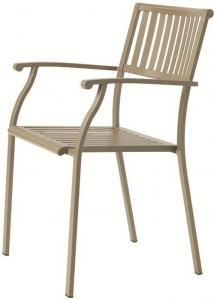 Кресло металлическое Ethimo Elisir сталь серый Фото 1