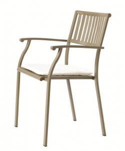 Кресло металлическое Ethimo Elisir сталь серый Фото 4