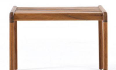Столик деревянный для шезлонга WArt Verda ироко Фото 2