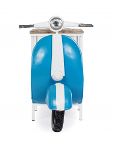 Стол консольный Garden Relax Vespa сталь, манго белый, голубой Фото 4