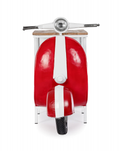 Стол консольный Garden Relax Vespa сталь, манго белый, красный Фото 4