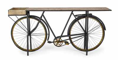 Стол консольный Garden Relax Bicycle сталь, манго Фото 3