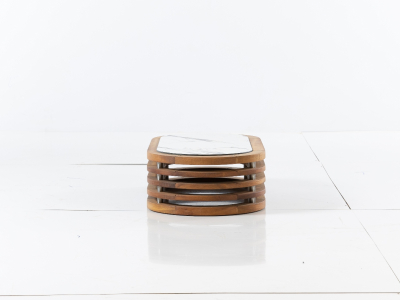 Столик деревянный кофейный WArt Spain ироко, HPL Фото 4