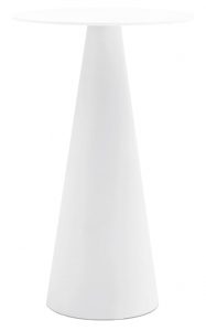 Подстолье пластиковое барное PEDRALI Ikon полиэтилен белый Фото 1