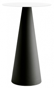 Подстолье пластиковое барное PEDRALI Ikon полиэтилен черный Фото 1
