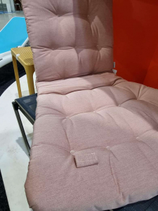 Лаунж-кресло пластиковое с подушкой Nardi Folio стеклопластик, акрил антрацит, розовый Фото 13