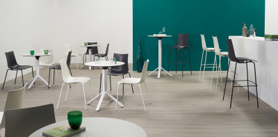 Столешница круглая Scab Design Compact Laminate для подстолья Nemo, Domino, Tiffany, Cross компакт-ламинат HPL белый Фото 11