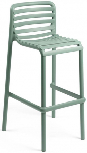 Стул пластиковый барный Nardi Doga Stool стеклопластик мятный Фото 1