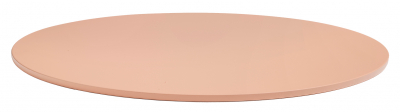 Столешница круглая PEDRALI Steel МДФ, сталь розовый Фото 1