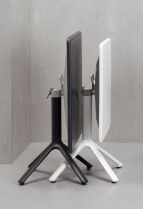 Стол пластиковый складной Scab Design Eco Folding алюминий, технополимер лен Фото 5