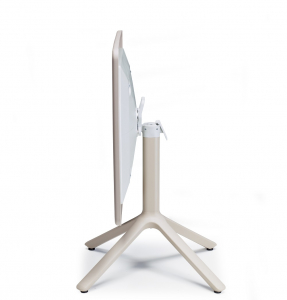 Стол пластиковый складной Scab Design Eco Folding алюминий, технополимер тортора Фото 3