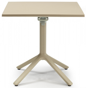Стол пластиковый складной Scab Design Eco Folding алюминий, технополимер тортора Фото 4
