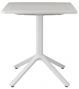 Стол пластиковый обеденный Scab Design Eco Fixed алюминий, технополимер лен Фото 5