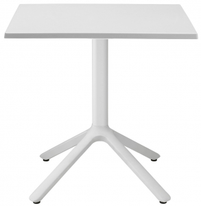 Стол пластиковый обеденный Scab Design Eco Fixed алюминий, технополимер лен Фото 3