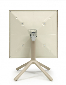 Стол пластиковый складной Scab Design Eco Folding алюминий, технополимер тортора Фото 3