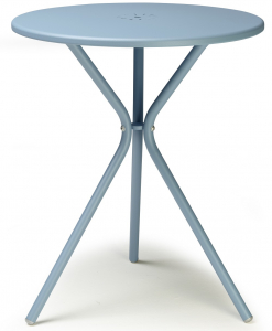 Стол металлический обеденный Scab Design Leo сталь, металл голубой Фото 6