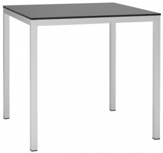 Стол ламинированный обеденный Scab Design Mirto сталь, компакт-ламинат HPL белый, антрацит Фото 3