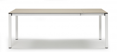 Стол ламинированный раздвижной Scab Design Pranzo Extendable сталь, компакт-ламинат HPL белый, тортора Фото 4