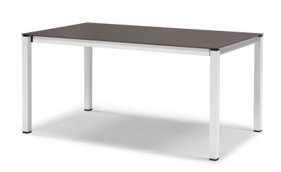 Стол ламинированный раздвижной Scab Design Pranzo Extendable сталь, компакт-ламинат HPL белый, антрацит Фото 4
