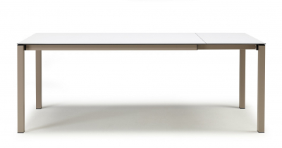 Стол ламинированный раздвижной Scab Design Pranzo Extendable сталь, компакт-ламинат HPL тортора, белый Фото 3