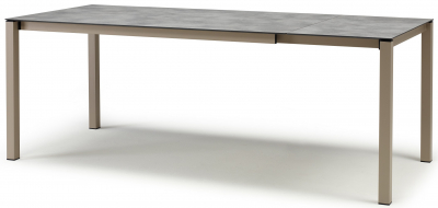 Стол ламинированный раздвижной Scab Design Pranzo Extendable сталь, компакт-ламинат HPL тортора, цементный Фото 7