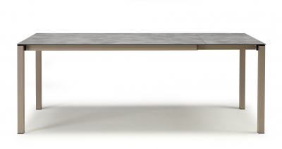 Стол ламинированный раздвижной Scab Design Pranzo Extendable сталь, компакт-ламинат HPL тортора, цементный Фото 6