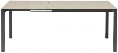 Стол ламинированный раздвижной Scab Design Pranzo Extendable сталь, компакт-ламинат HPL антрацит, тортора Фото 5
