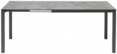 Стол ламинированный раздвижной Scab Design Pranzo Extendable сталь, компакт-ламинат HPL антрацит, цементный Фото 6