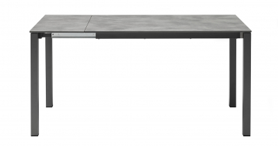 Стол ламинированный раздвижной Scab Design Pranzo Extendable сталь, компакт-ламинат HPL антрацит, цементный Фото 4