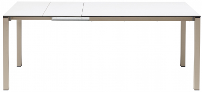 Стол ламинированный раздвижной Scab Design Pranzo Extendable сталь, компакт-ламинат HPL тортора, белый Фото 5