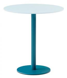 Подстолье металлическое PEDRALI Blume Table чугун, алюминий синий Фото 6