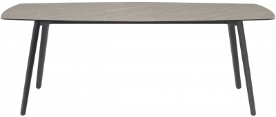 Стол ламинированный Scab Design Squid алюминий, металл, компакт-ламинат HPL черный, камень Фото 1