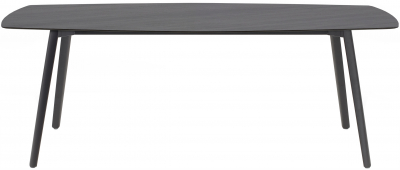 Стол ламинированный Scab Design Squid алюминий, металл, компакт-ламинат HPL черный, сланец Фото 1
